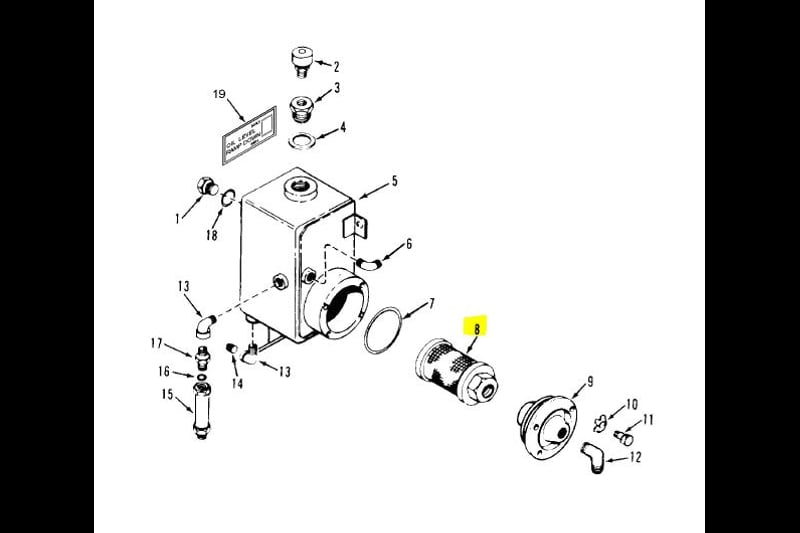 STRAINER, ELEMENT
