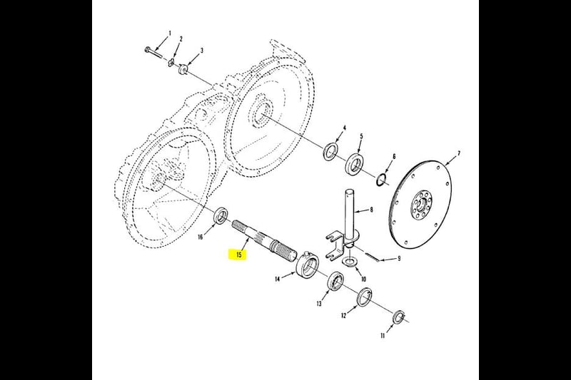 SHAFT, SHOULDERED