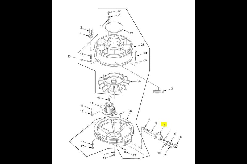 HOUSING, BEARING, DRIVE