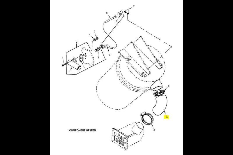 DUCT, AIR INLET