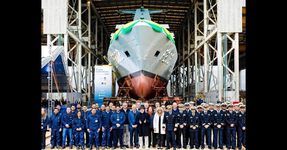 Nova Fragata Cunha Moreira reforça a modernização da Marinha do Brasil
