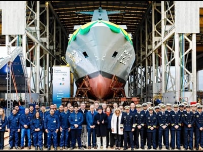 Nova Fragata Cunha Moreira reforça a modernização da Marinha do Brasil